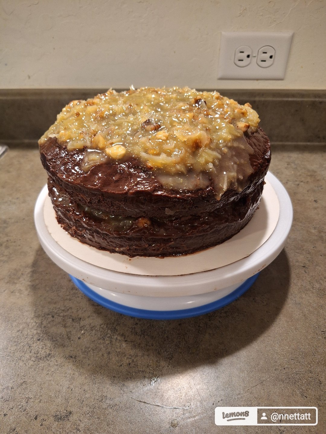 German Chocolate Layer Cake