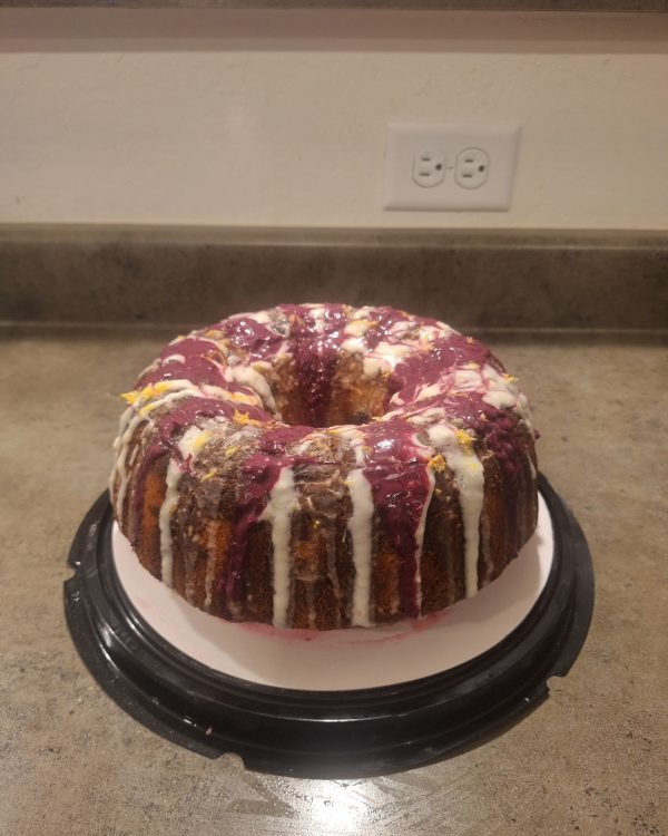 Lemon-Blueberry Pound Cake